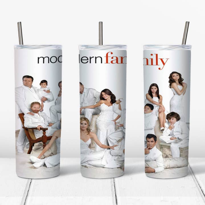 Modern Family - Bicchiere dritto Transfer, 20 oz per la vendita all'ingrosso da parte di Rustic Pineapple