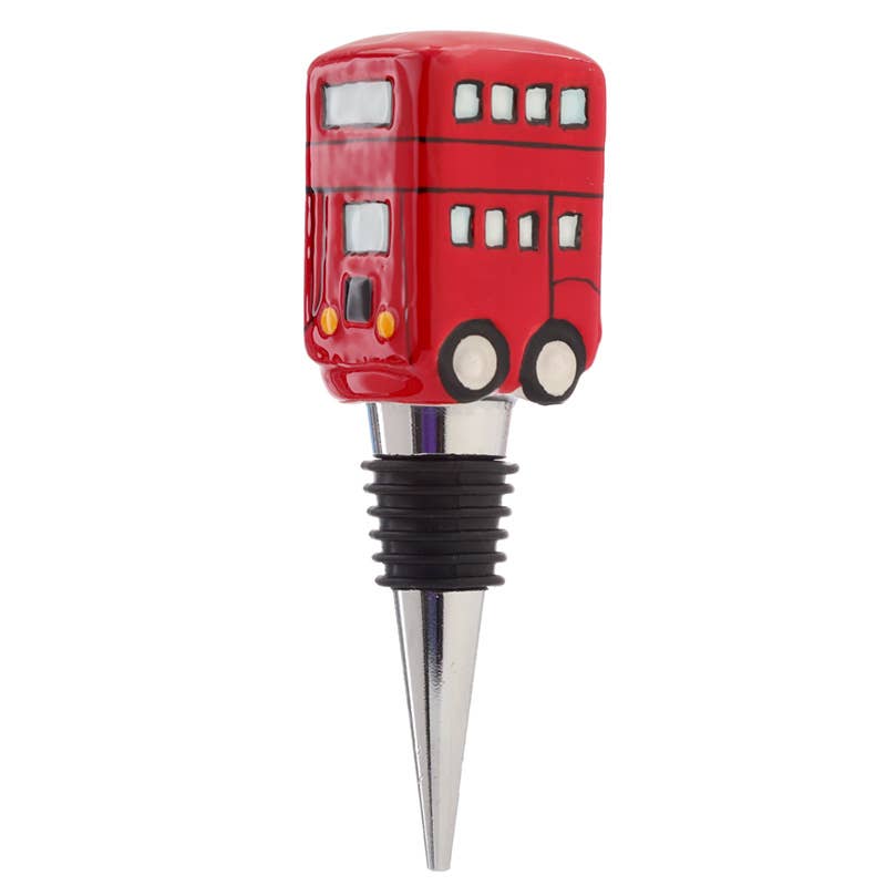 Puckator Ltd - Wholesale Wine Stopper - Ceramic London Icons Routemaster Bus Bottle Stopper3