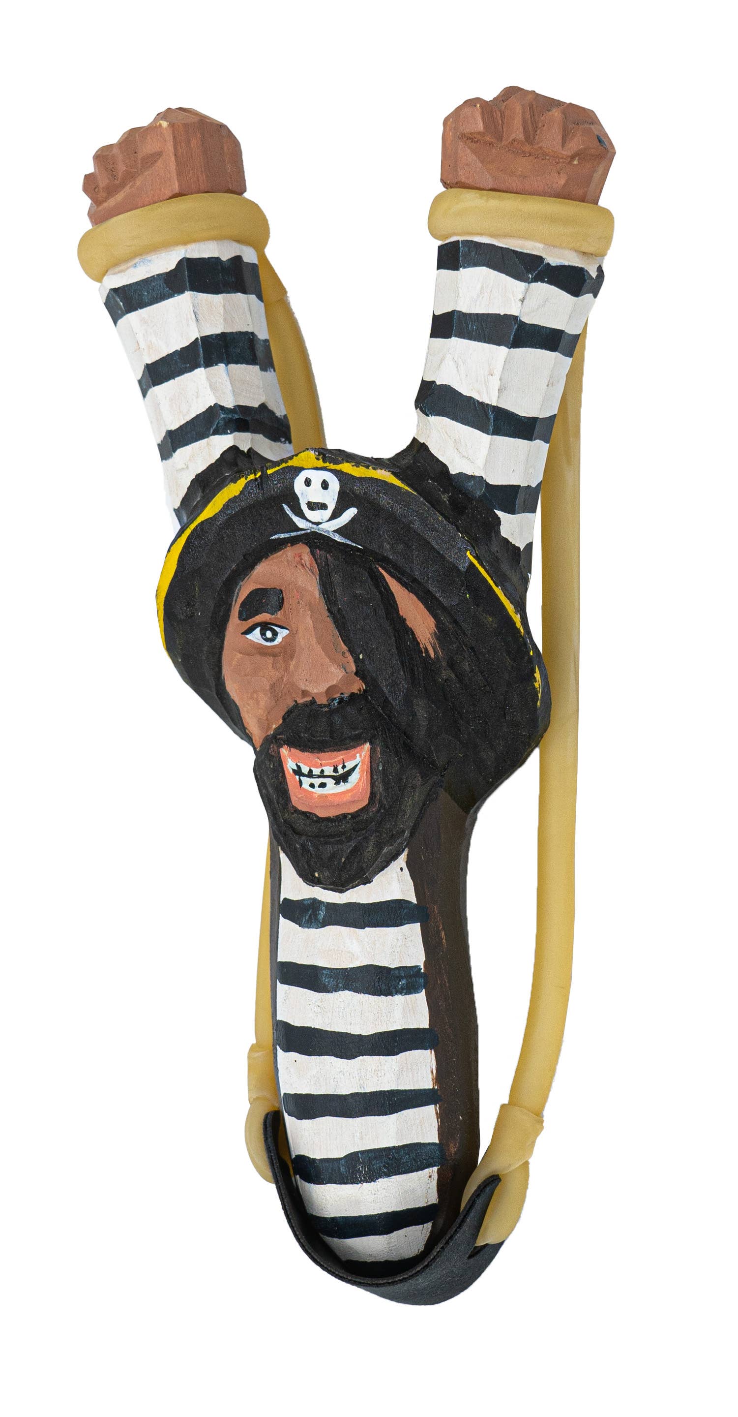 Pawnee Bill’s - Vendita all'ingrosso Fionda - Bambini - Fionde in legno con teste di animali in resina22