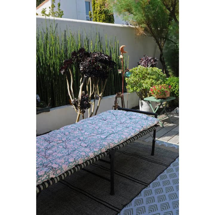 B A O B A B - Maison - Wholesale Chair/Sofa Slipcover - Sofacover ZEN with tie in printed Indian cotton poplin2