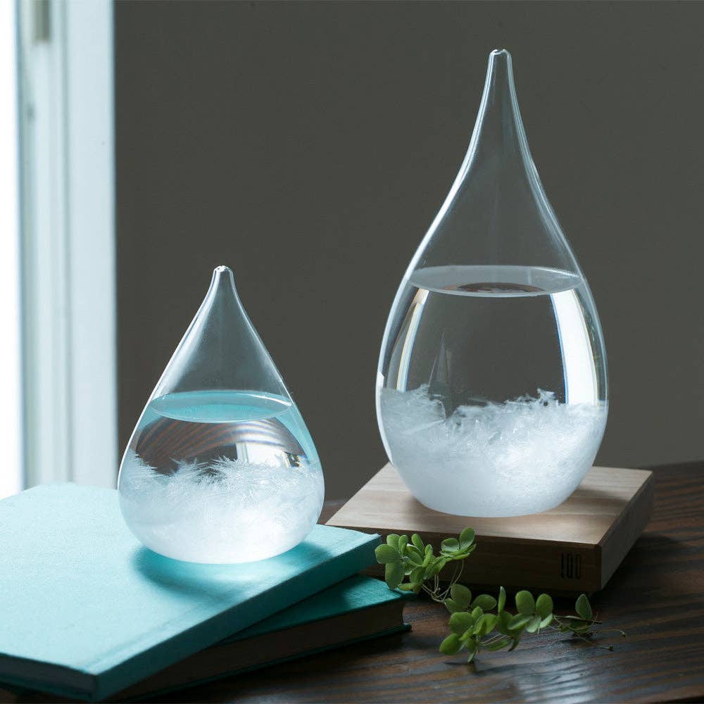 100percent - Wholesale Decorative Tabletop Object - Tempo Drop Storm Glass Weather Forecaster9
