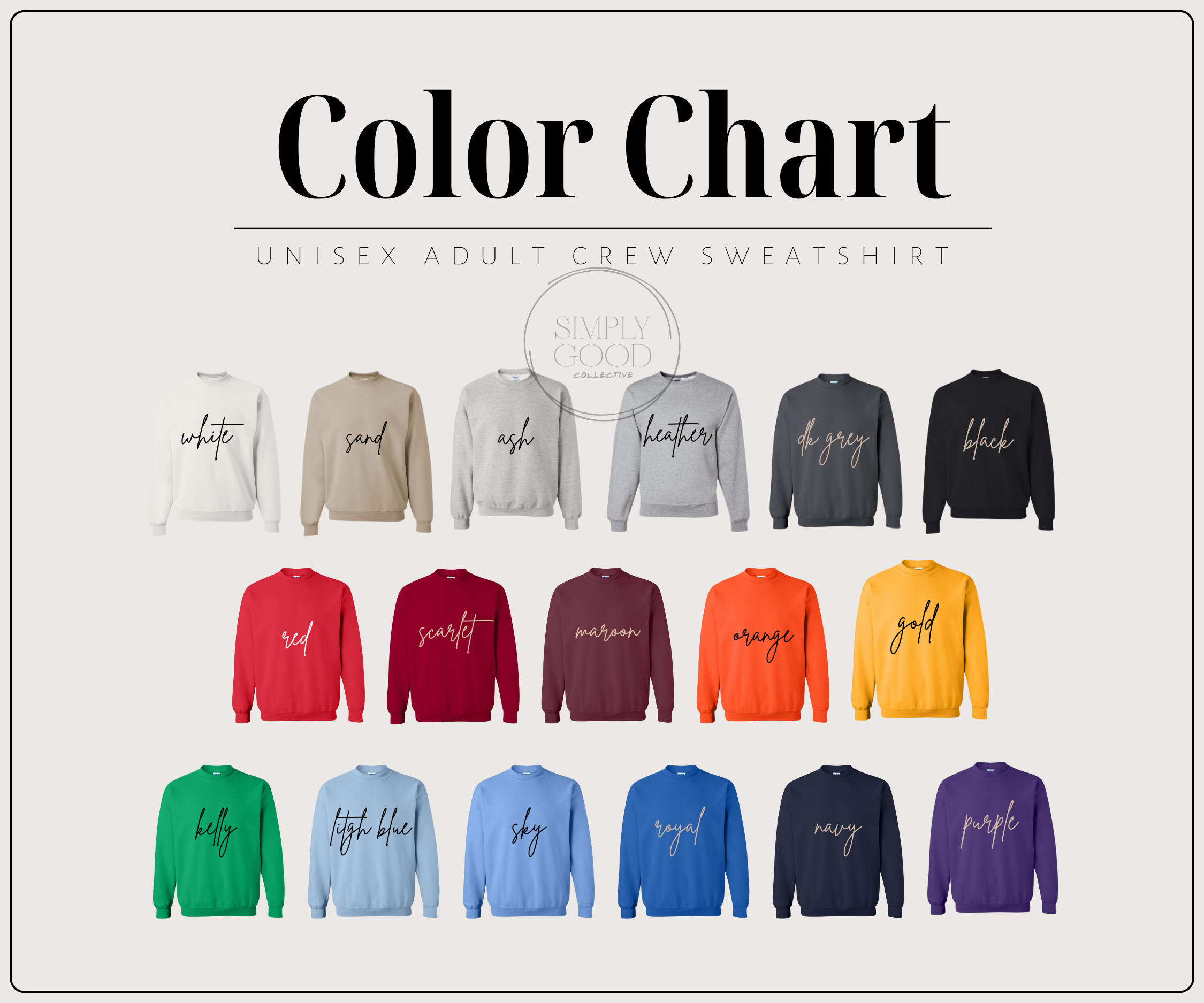 Simply Good Collective - Wholesale Sweatshirt - Women's - Custom Sequin Varsity Letter Sweatshirt4