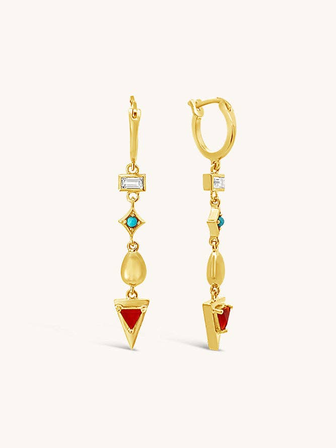 Get Down Hoop Earrings for wholesale by Sierra Winter Jewelry