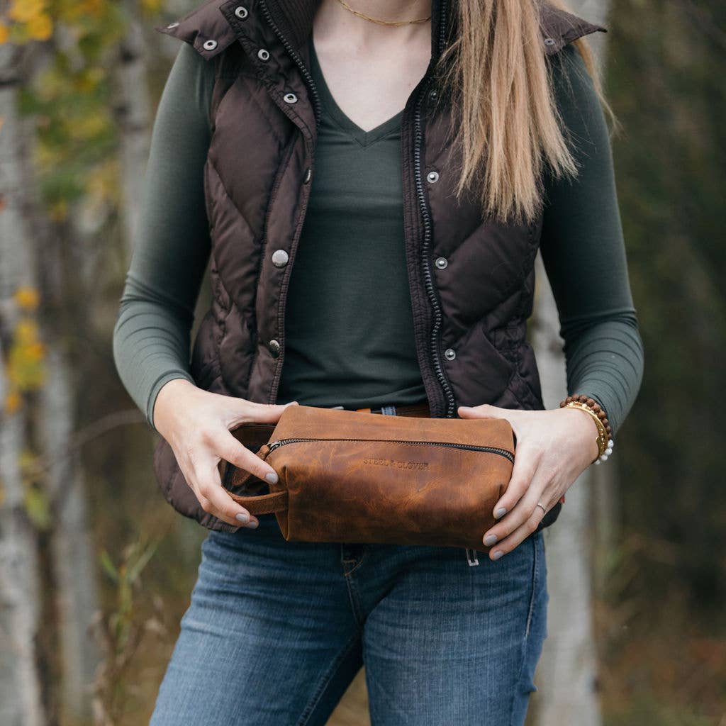 Steel & Clover - Wholesale Toiletry Bag - Men's - Reno Dopp Kit10
