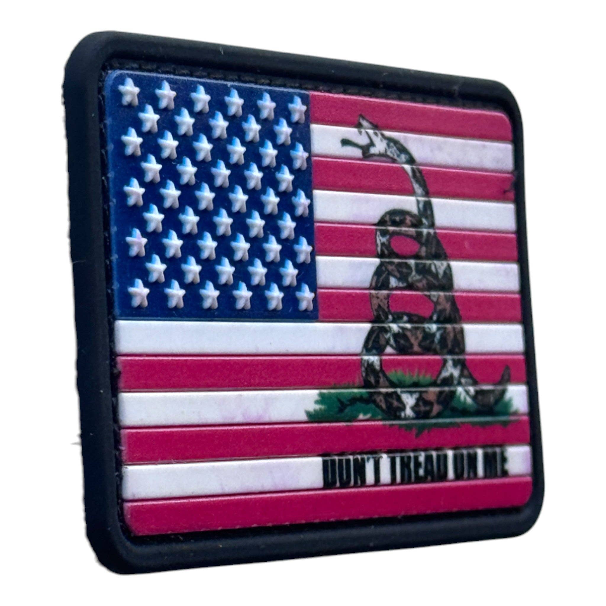 ARTPATCHES - Wholesale Patch - SNAKE FLAG M2 PVC MORALE PATCH1