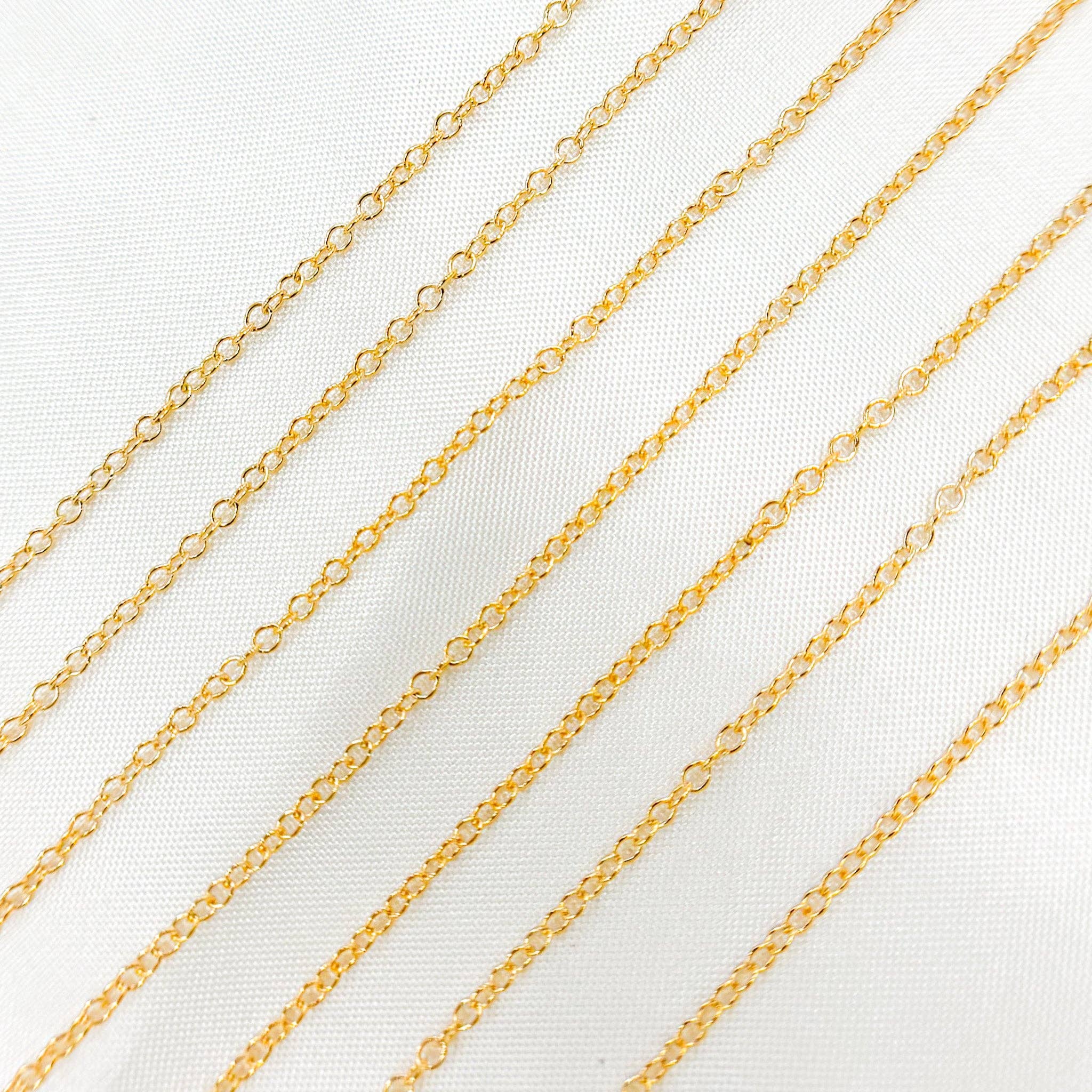 Tresor Jewelry Inc. - Wholesale Link & Chain Necklace - 1322GF. 14K Gold Filled Cable Chain3