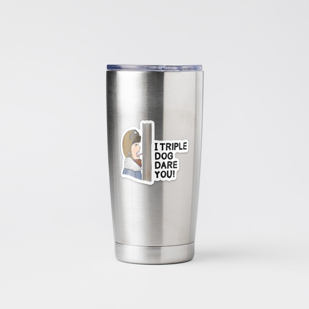 Kevin & Kaia - Wholesale Sticker - I Triple Dog Dare You - Sticker5