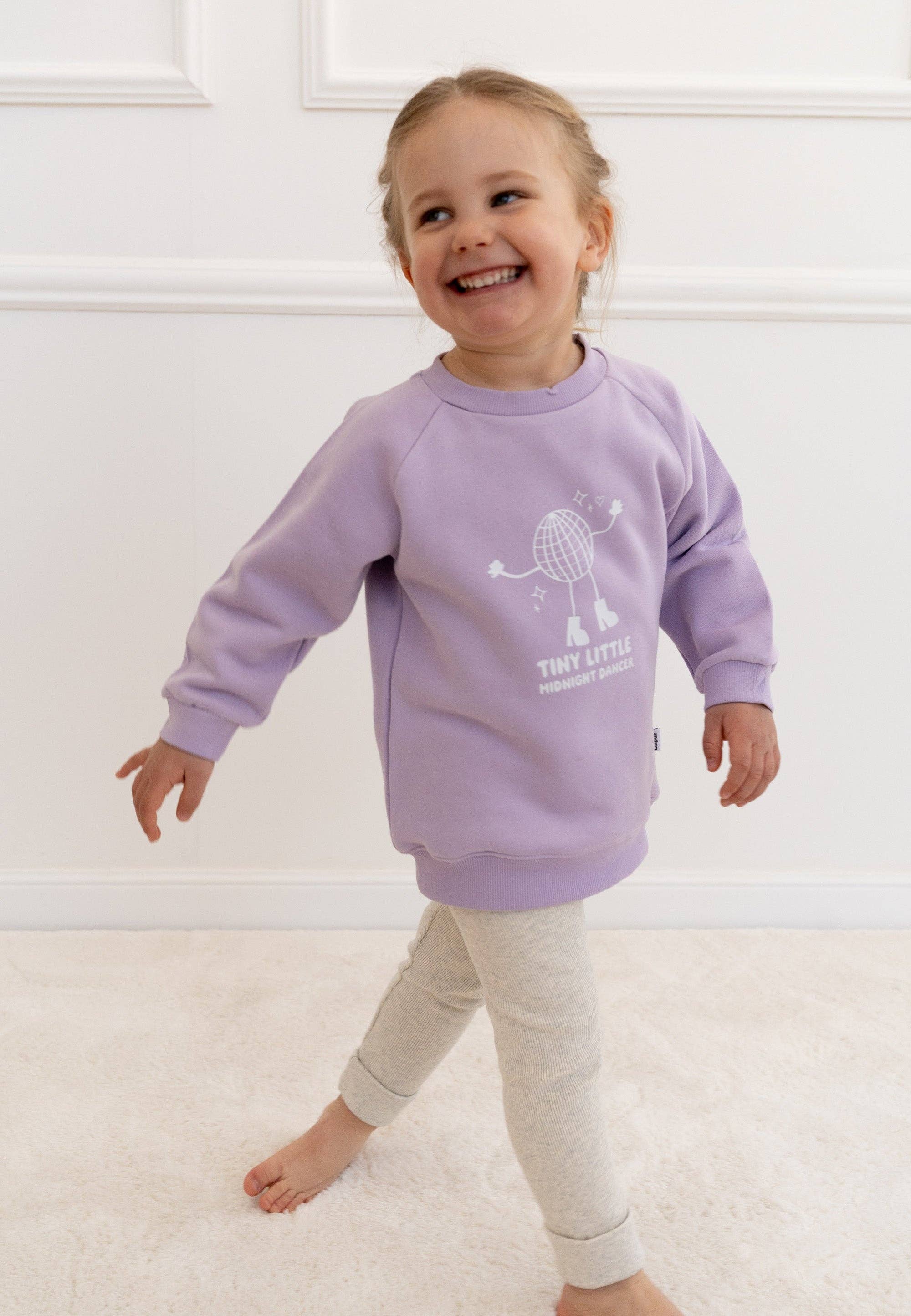 Liliput - Wholesale Sweatshirt - Kids - Tiny Midnight Dancer Sweatshirt lilac Mini and Me Edition0