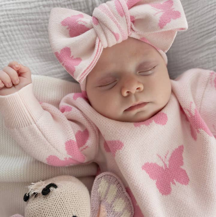 Brave Little Lamb the Label - Wholesale Knit Sweater - Baby - Flutter & Frill Sweater0