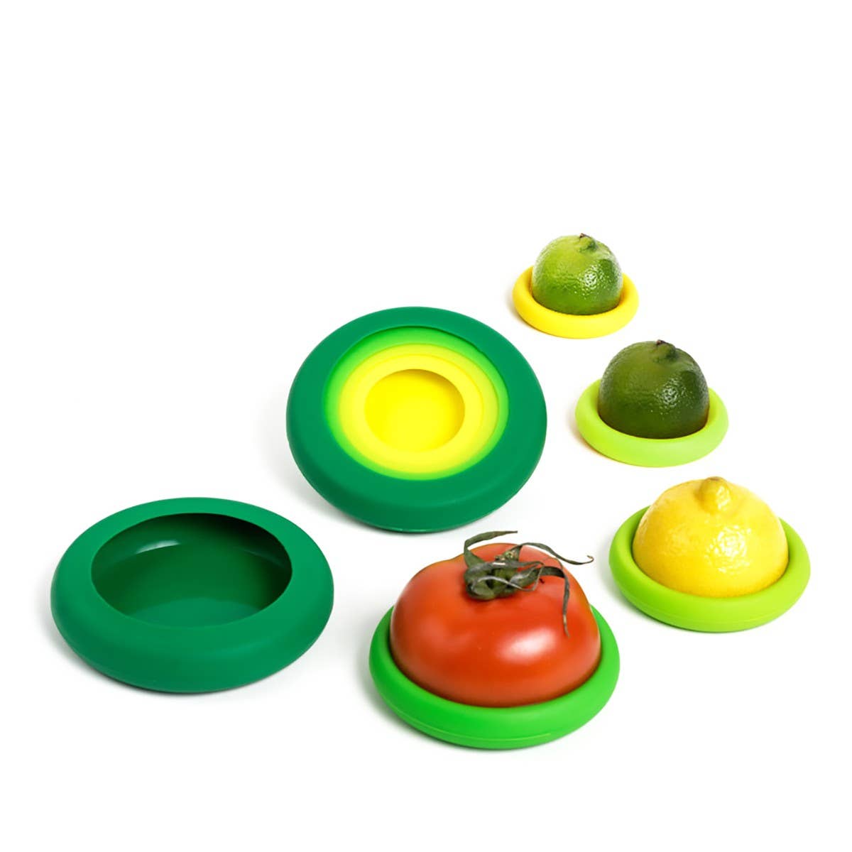 Eco warehouse - Wholesale Food Storage Wrap/Bag - Food Huggers Set of 5 Fresh Greens2