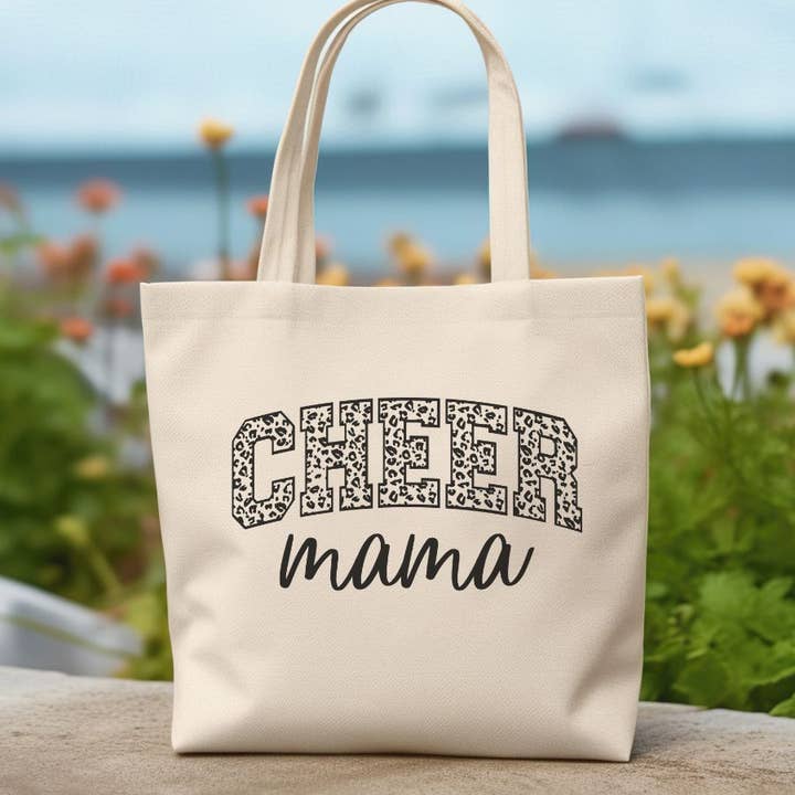 Cheer Mama Canvas Tote Bag for wholesale by Sister Ray