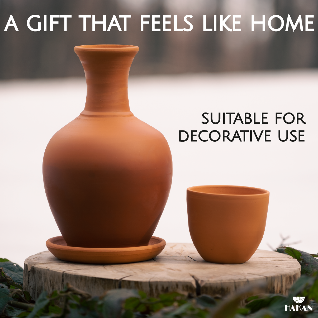 Hakan - Vendita all'ingrosso Caraffe - Brocca in terracotta Kapadokya Hakan, tazza, piatto, 76 oz5