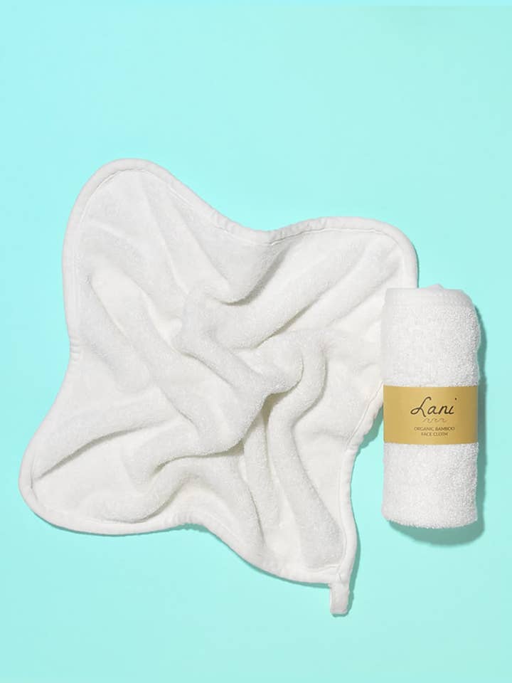 Organic Bamboo Face Cloth - plastfri, miljövänlig för wholesale av Lani