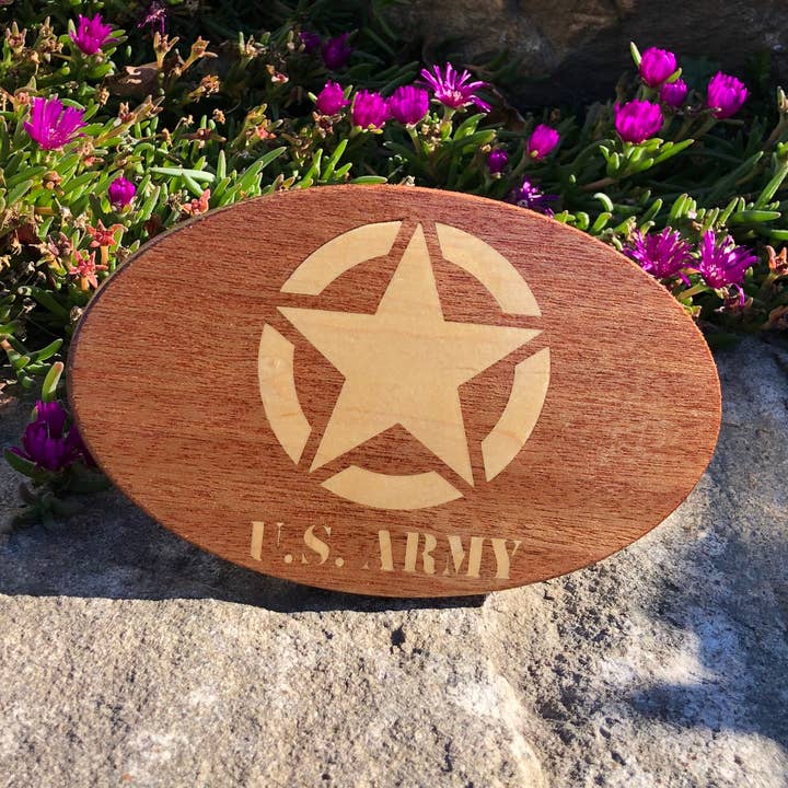 Hitch Cover - Military - Army for wholesale by Stonington Designs/Hitch-Crafter