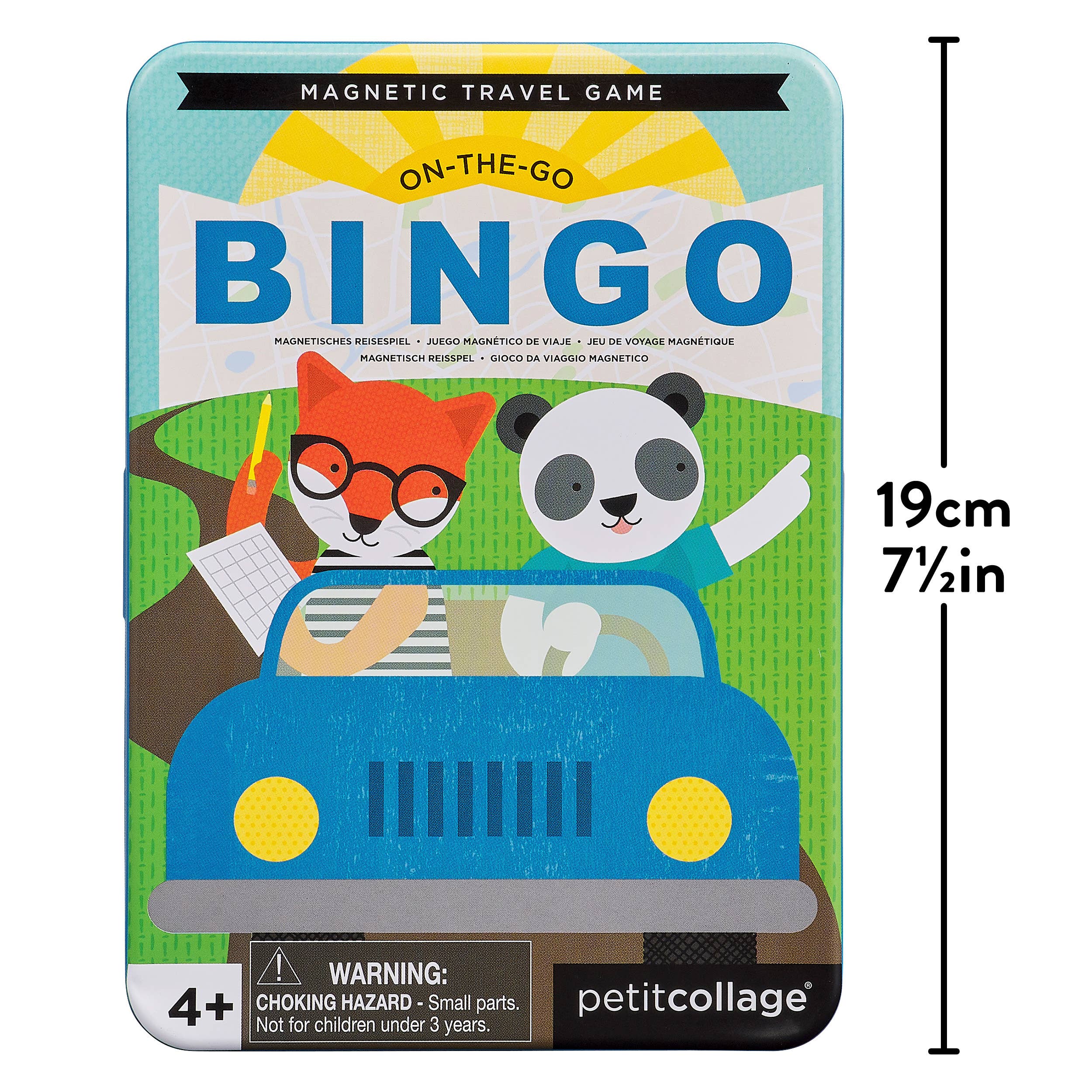 Chronicle Books - Wholesale Brain Game - Kids - On-The-Go Bingo Magnetic Travel Game2