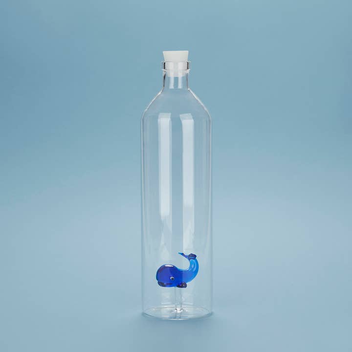 Balvi - Wholesale Pet Water Bottle - Dog - Atlantis Blue Whale 1.2L bottle1