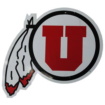 Grand aimant de voiture Utah Utes pour la vente par Jenkins Enterprises