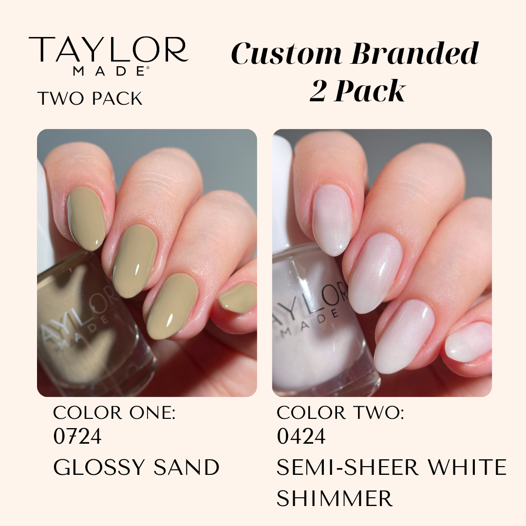 Taylor Made Polish – wholesale Nail polish – Custom Nail Polish: 2 Pack Long-wearing + Vegan + Non-toxic57