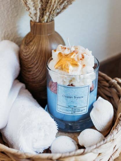 Candela da dessert Ocean Breeze per la vendita all'ingrosso da parte di BeYOUtiful Bath* Body * Burn