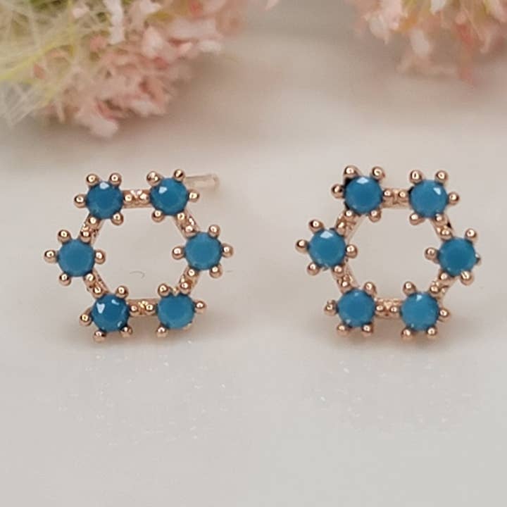 Mini blomsterstolpeørering for engroshandel hos BETTYOH INC