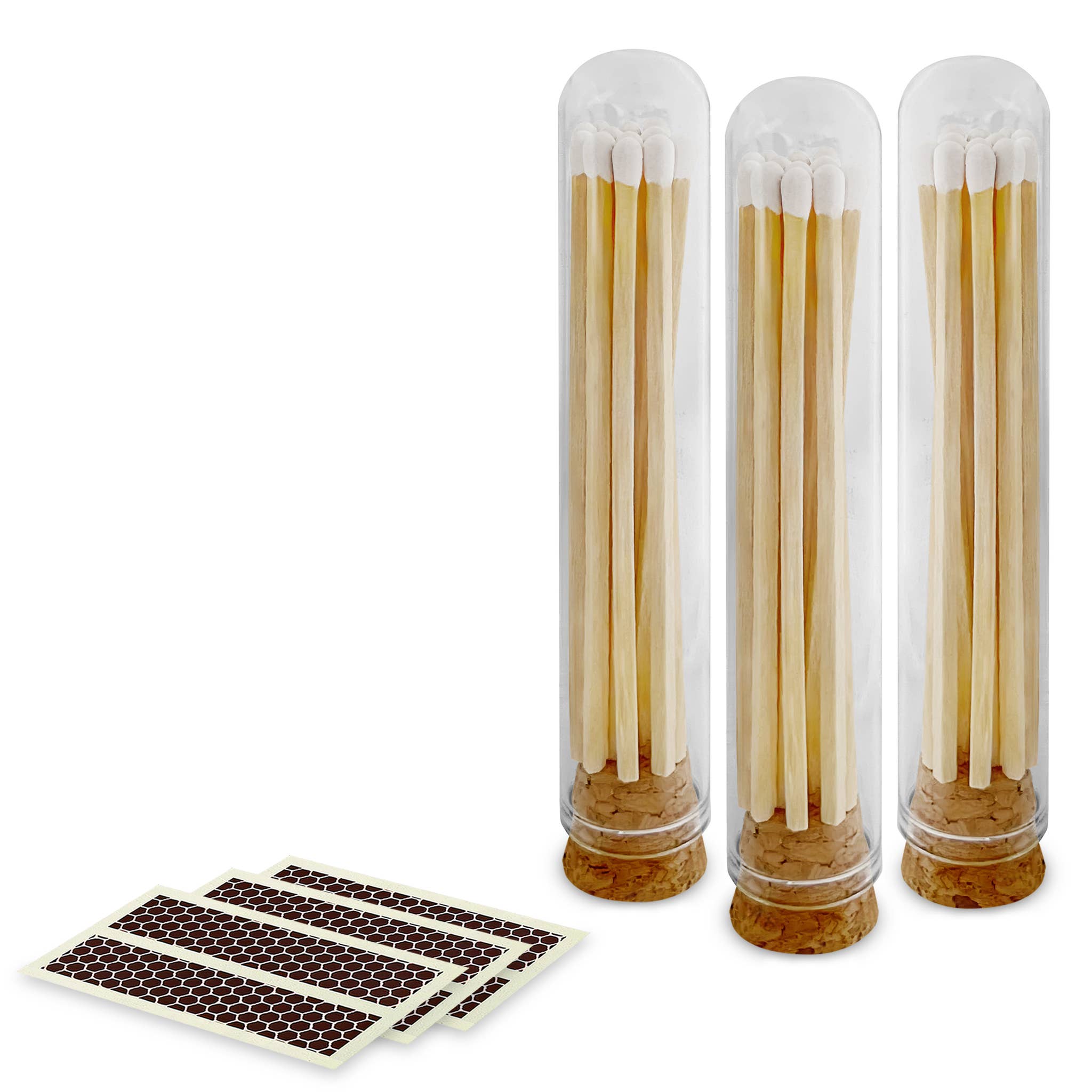 Thankful Greetings - Wholesale Matches - Custom Branded - 4" Matches in Mini Cloche Jar2