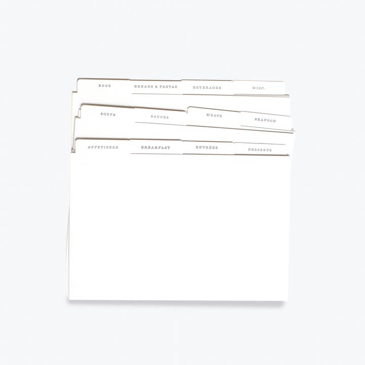 Rifle Paper Co. - Wholesale Recipe Box - Garden Party Blue Tin Recipe Box