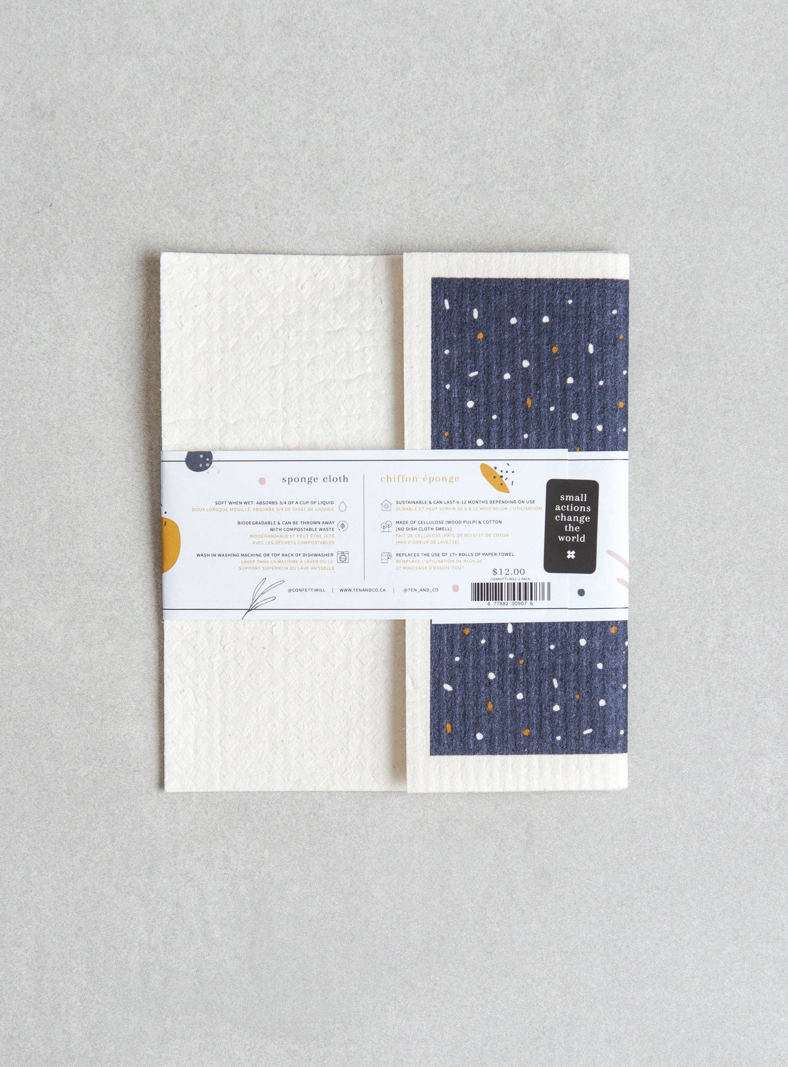 confetti mill - Vente Torchon - Tissu éponge - Confetti Mill x Ten and Co.5