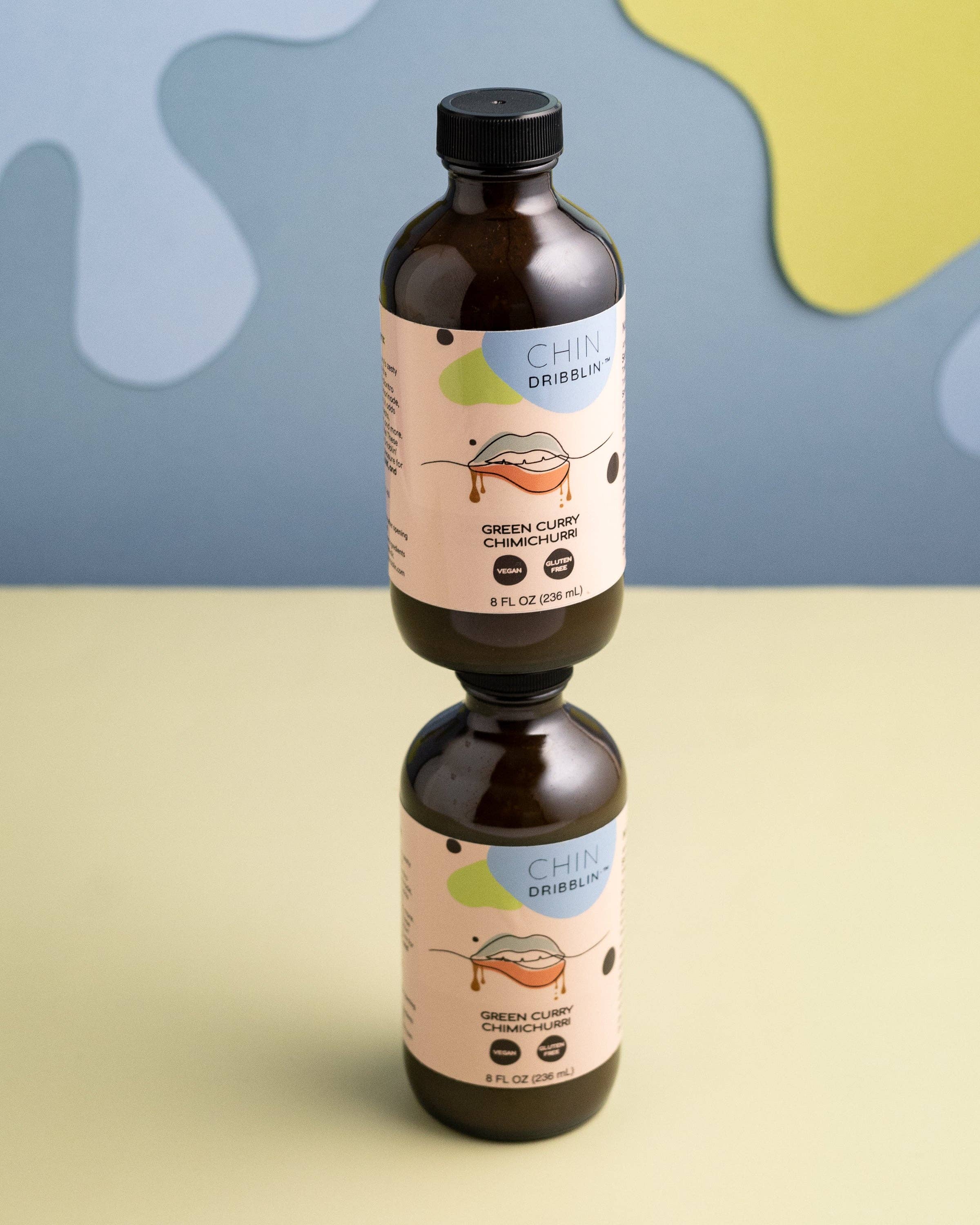 Chin Dribblin' Specialty Asian Fusion Sauces - Wholesale Sauce - Green Curry Chimichurri Sauce6