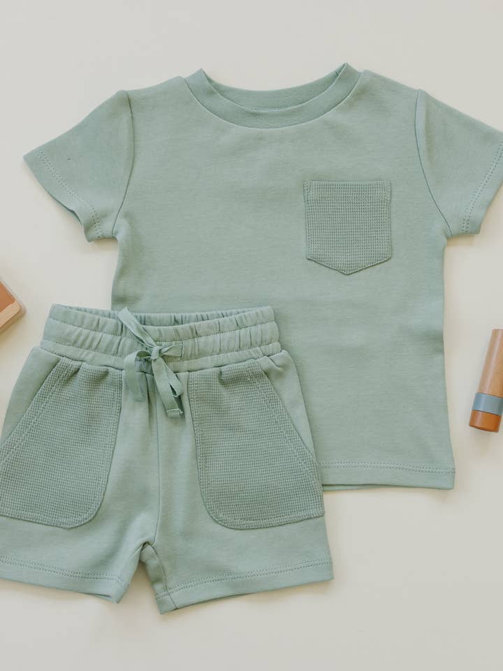 Little Explorer Set | Coastal Sage for wholesale by Henry Drew Collection