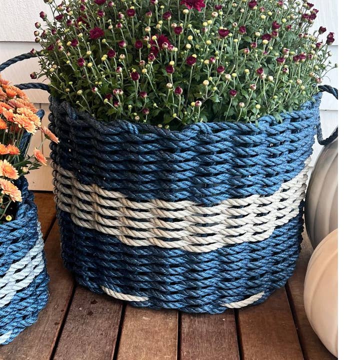 Wicked Good Doormats - Wholesale Basket - Wicked Good Lobster Rope Basket Oversized, 18" x 13"