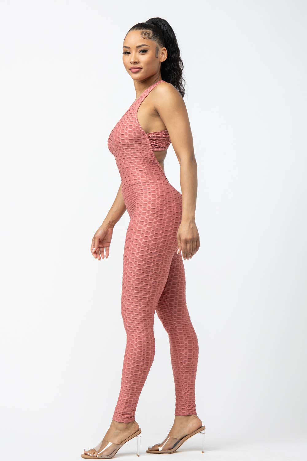 Julia by LoveJ – wholesale Jumpsuit - Dam – Ärmlös Cross tillbaka jumpsuit9