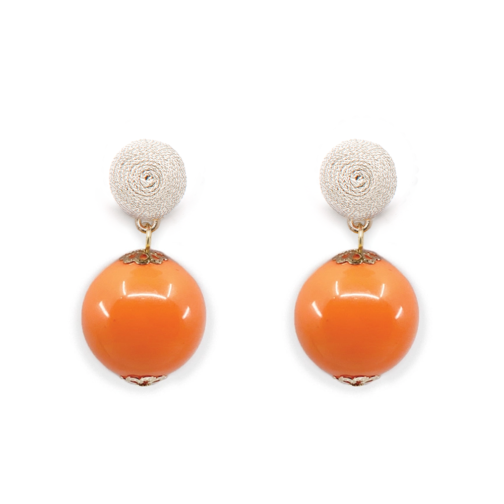 Fornash - Wholesale Dangle Earrings - Thread Earrings - Candy - Orange7