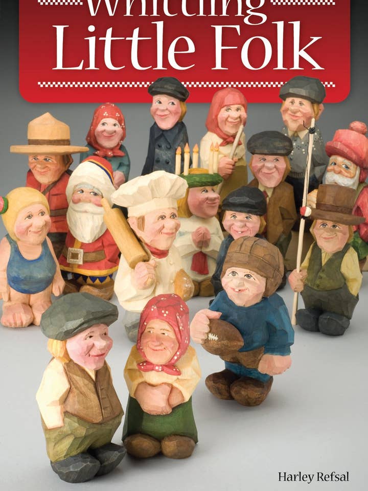 Whittling Little Folk - 20 Delightful Characters to Carve  for wholesale by Fox Chapel Publishing