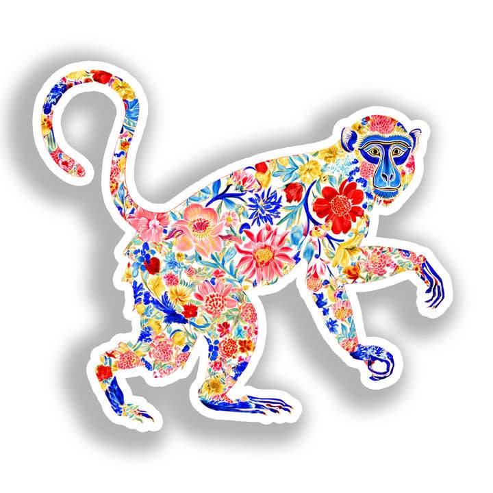 Aap Sticker # A019109 voor wholesale door Yoonek Graphics