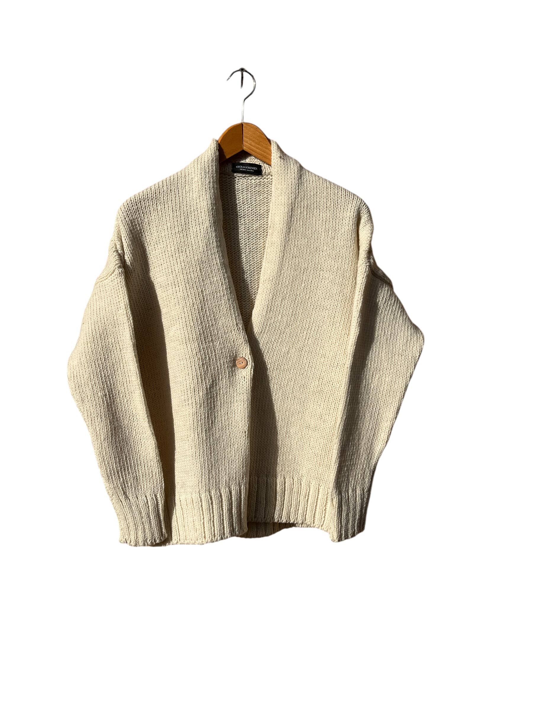 CECILIA SÖRENSEN - Wholesale Cardigan - Women's - 900 CARDIGAN - Artisan Undyed Wool Spain34