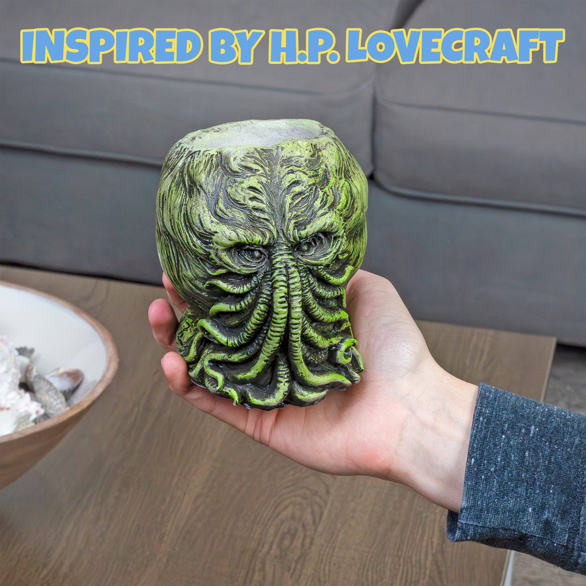 Kurated Korner – wholesale Plant pot – Toy Vault Cthulhu Resin Planter Pot15