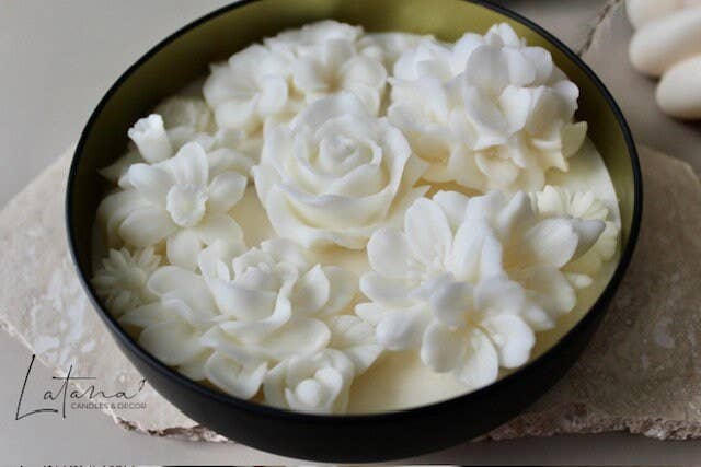 Latana Candles – wholesale Prydnadsljus – Söt trädgårdsblommeljus4