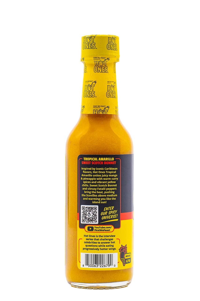 Heatonist - Wholesale Hot Sauce - Tropical Amarillo | Hot Ones Hot Sauce3
