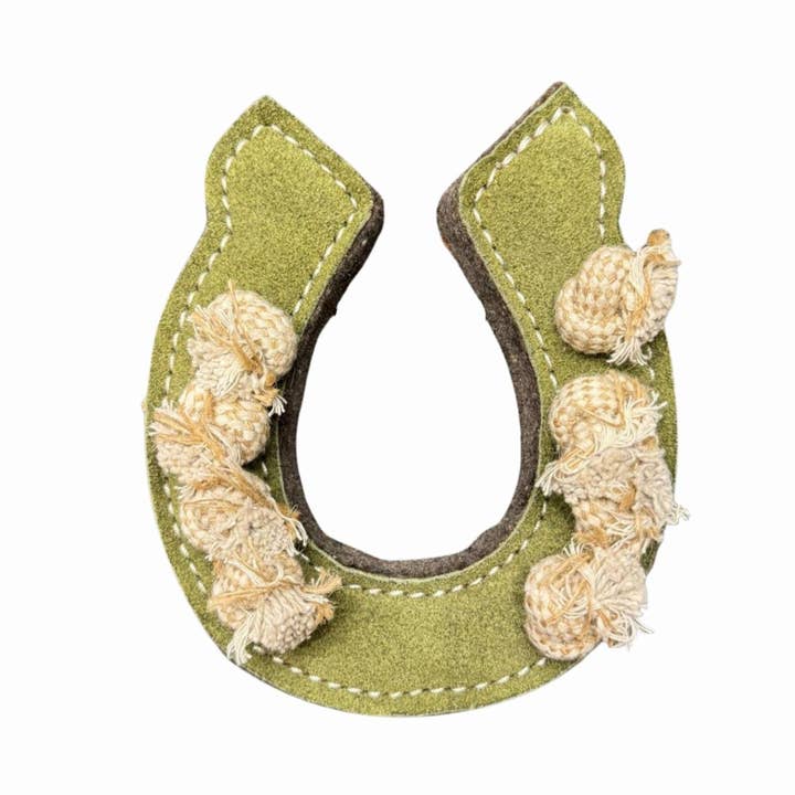 Horseshoe - orange & green for wholesale by Georgie Paws
