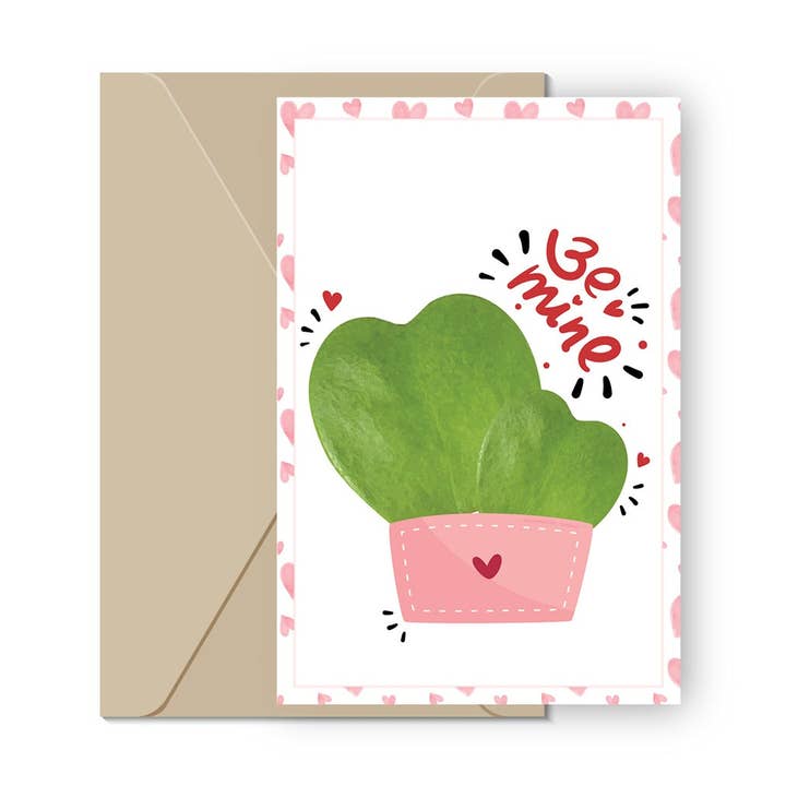 Best Plant Friend - Wholesale Valentine's Day Card - Be Mine Card0