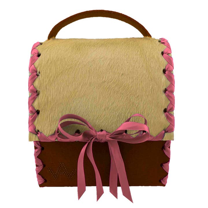 Herzerl donkerbruin beige voor wholesale door AugenWaide