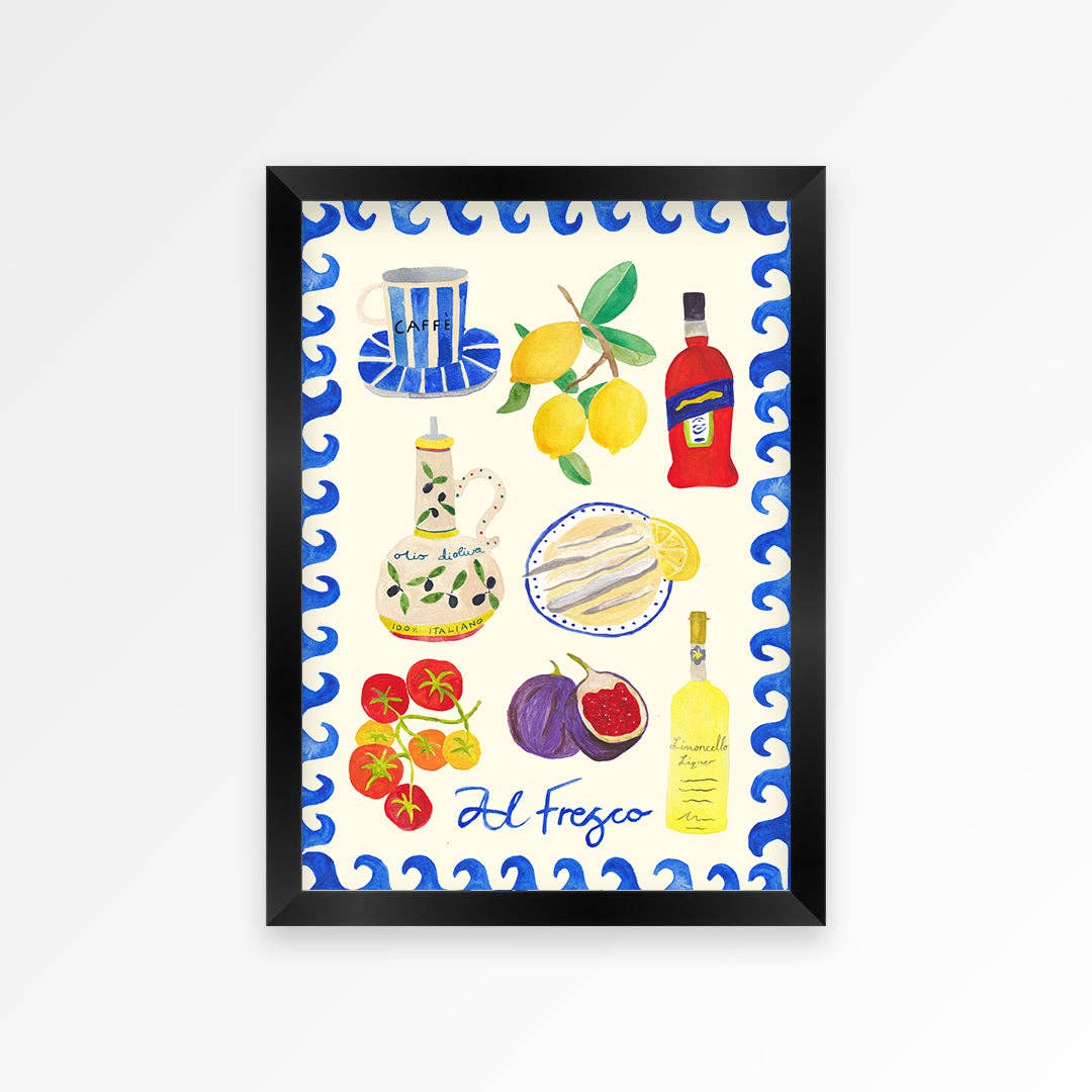 Proper Good - Wholesale Art Print - Alfresco Hand Painted Print2
