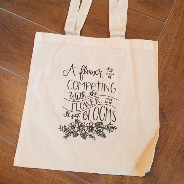 Blume-Einkaufstasche für den Großhandel von Art and Soul