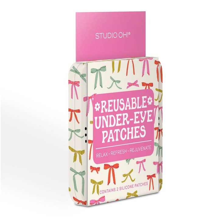 Studio Oh! - Wholesale Eye Treatment Mask - Put a Bow on It Reusable Under-Eye Patches