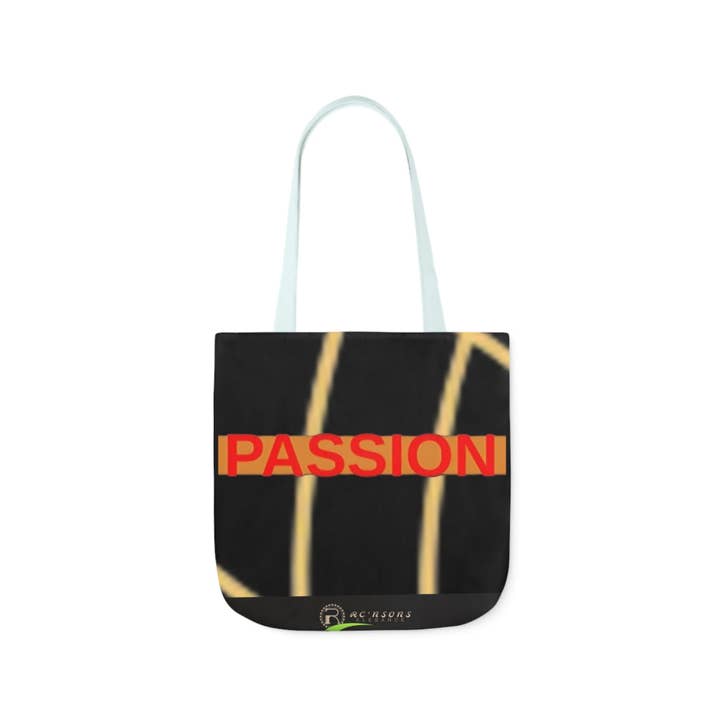 RC'nSONS - Wholesale Tote Bag - Women's - Passion Canvas Tote Bag, 5-Color Straps6