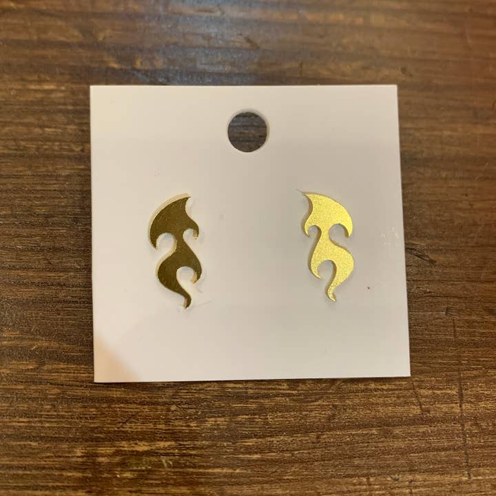 Let it Burn Flame Ohrringe für den Großhandel von Ultraviolet