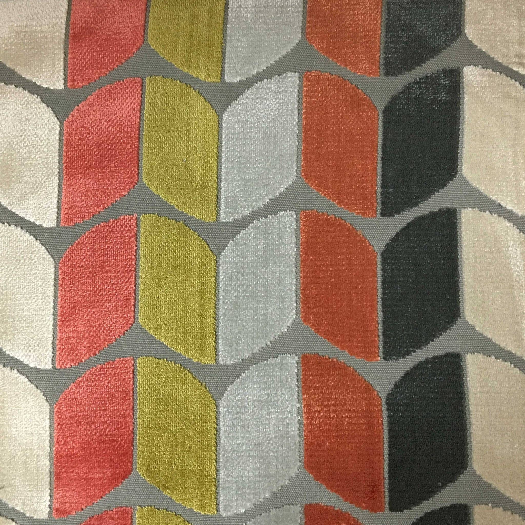 Top Fabric - Wholesale Fabric - Copenhagen - Holland, Arrow Cut Velvet Fabric Upholstery Fabric by the Yard - Available in 13 Colors7