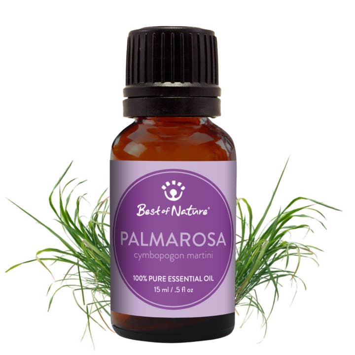 Palmarosa Essential Oil, 100% Pure - 15ml for wholesale by Best of Nature