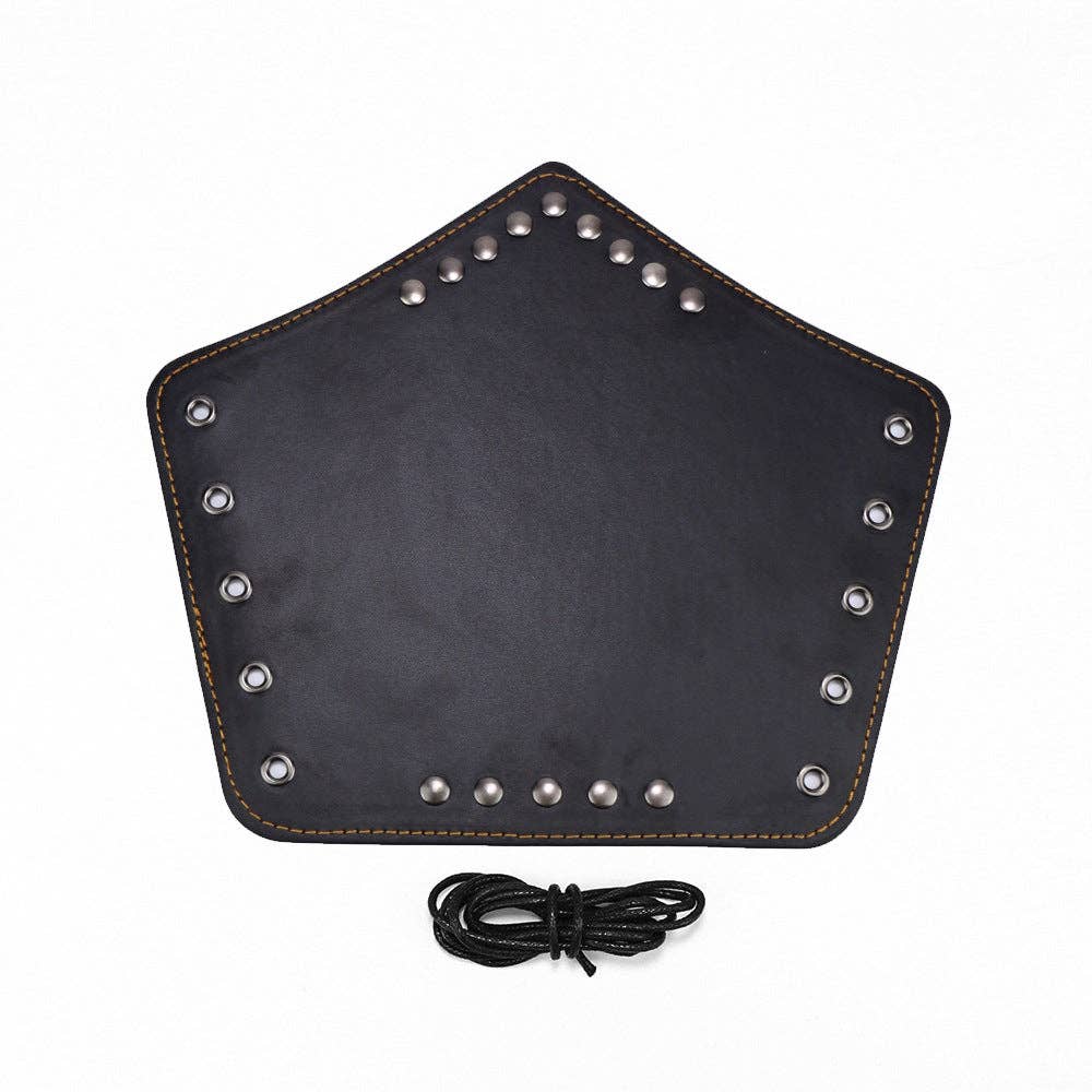 SALINA TRADING INC - Wholesale Costume – Women's - Medieval Leather Wrist Cuffs Retro Punk Arm Guards Festival Costume Accessories7