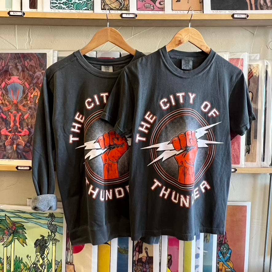 Blokbrand - Venta al por mayor Camiseta serigrafiada - Unisex - CIUDAD DEL TRUENO1